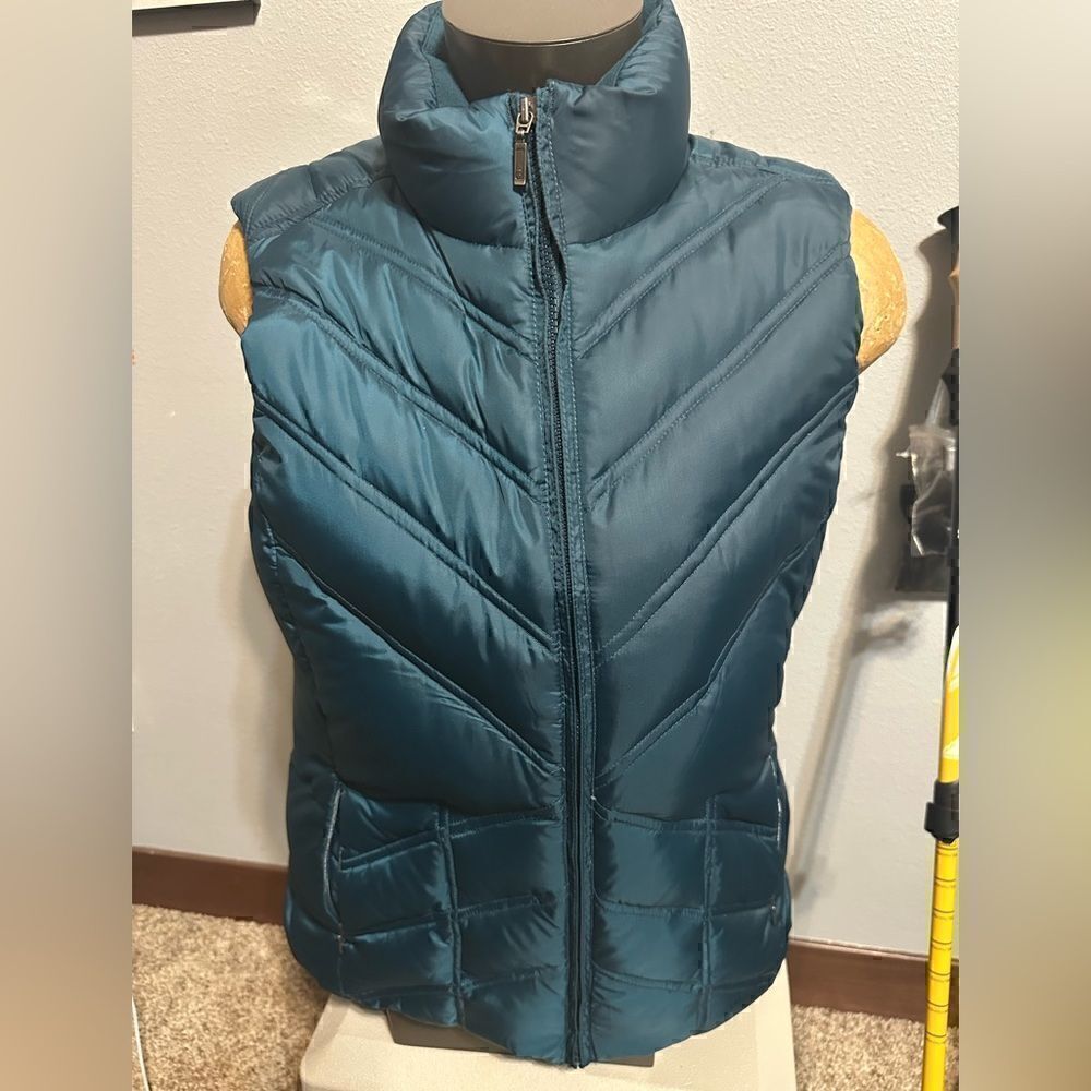 Eddie Bauer Teal Puffer Vest